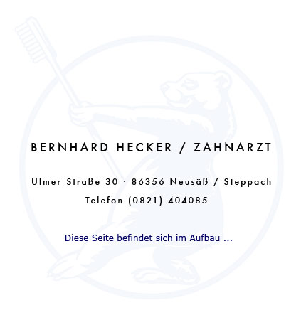 Bernhard Hecker / Zahnarzt